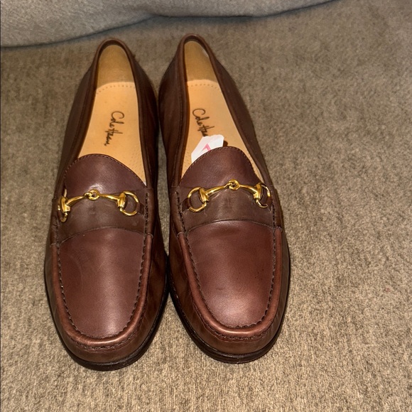 Cole Haan Men's Leather Loafers in Rich Brown - Picture 3 of 11